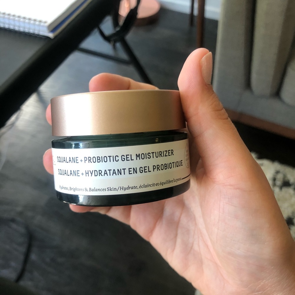 Squalane + probiotic gel moisturizer biossance
